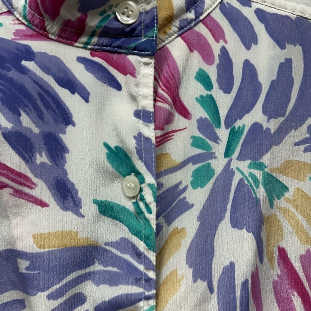 Vintage Christian Dior Chemises Paris New York Blouse – Size 6 - Picture 5 of 9